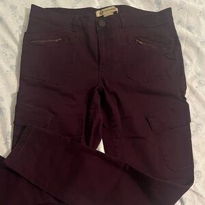 Democracy Deep Purple Cargo Pants
